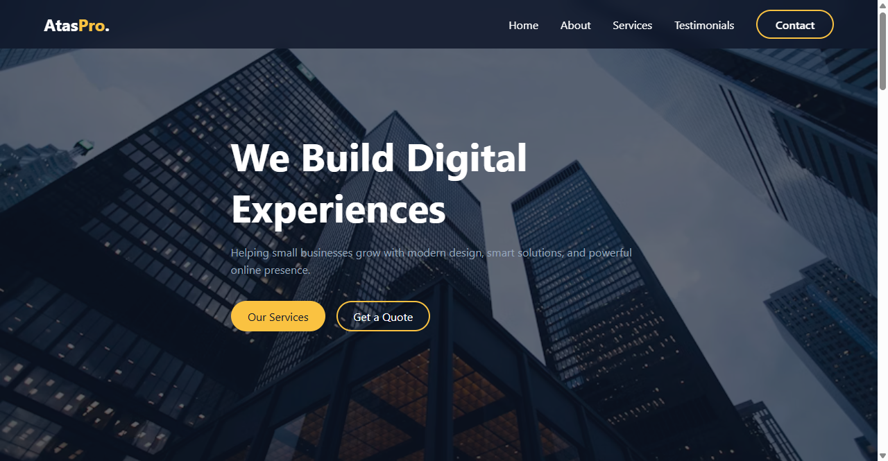 Business Website